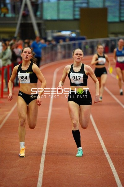 Sprintduell mit Startnummer 984 und 917