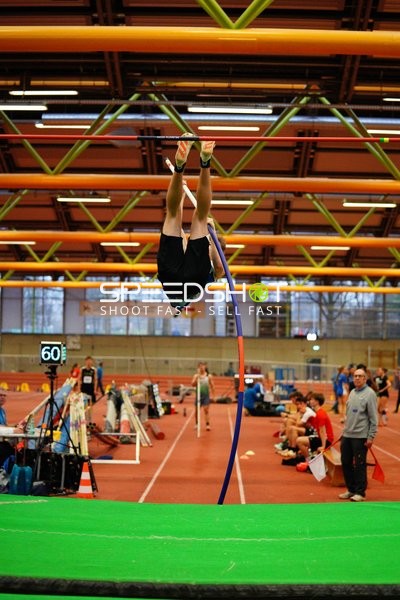 Stabhochsprung in Aktion