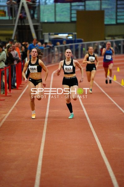 Läuferinnen sprinten in München