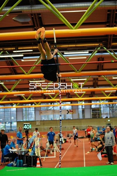 Stabhochsprung in Aktion