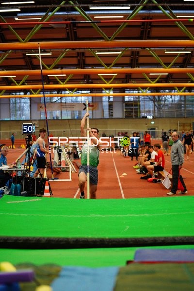 Stabhochsprung in Aktion