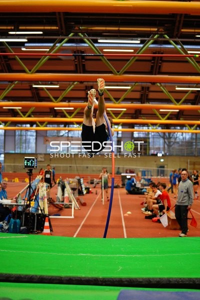 Stabhochsprung in Aktion