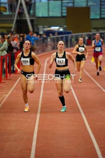 Sprintduell mit Startnummer 984 und 917