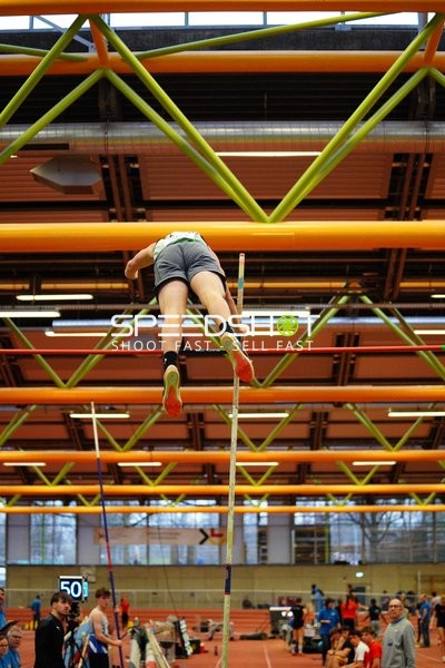 Stabhochsprung in Aktion