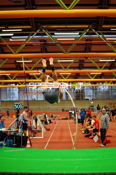 Stabhochsprung in Aktion