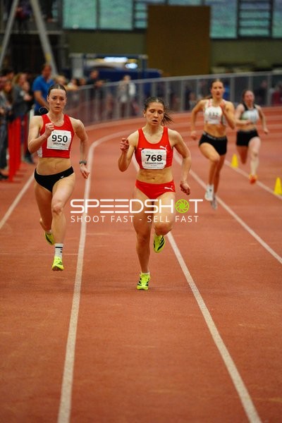 Sprint mit Startnummern 768 und 950