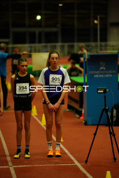 Leichtathletinnen am Start