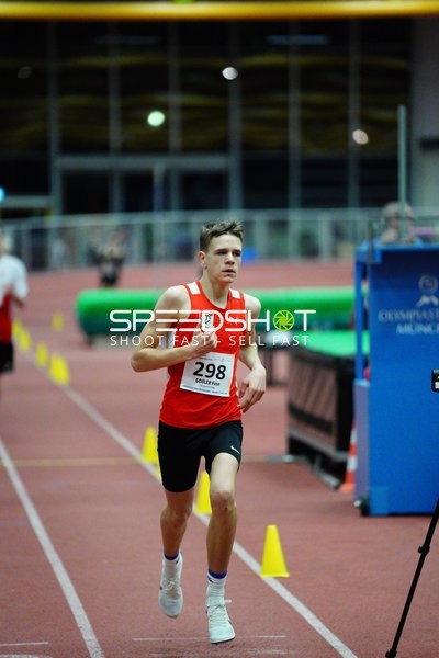 Athlet mit Startnummer 298 in Aktion