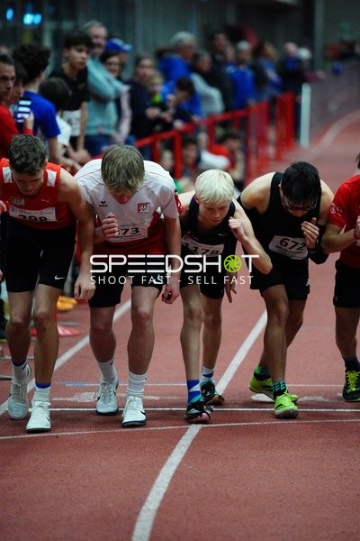 Startposition beim Lauf