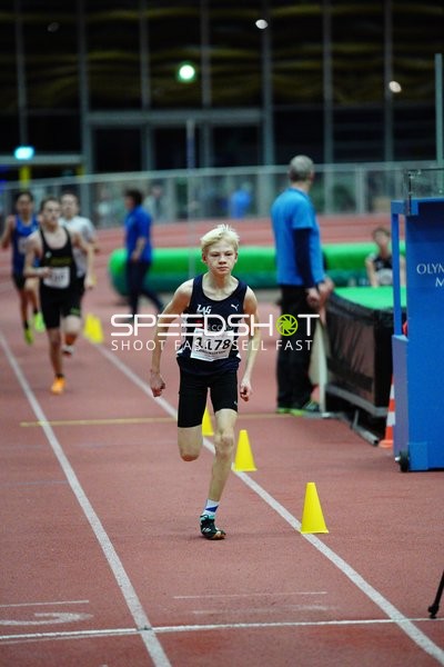 Läufer mit Startnummer 1178 in Aktion