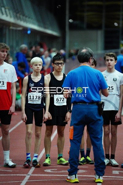 Athleten vor dem Start