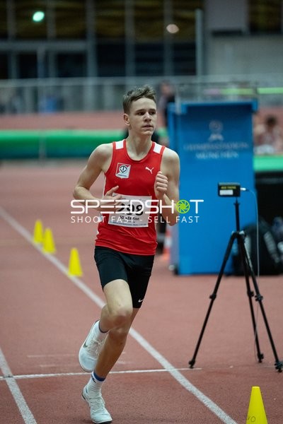 Athlet mit Startnummer 298 in Aktion