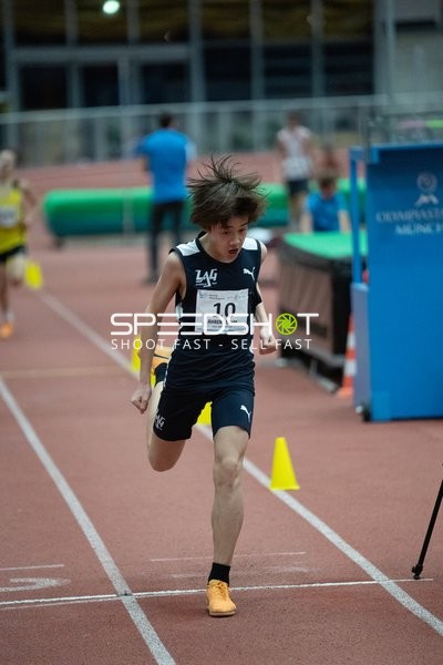 Startnummer 10 sprintet