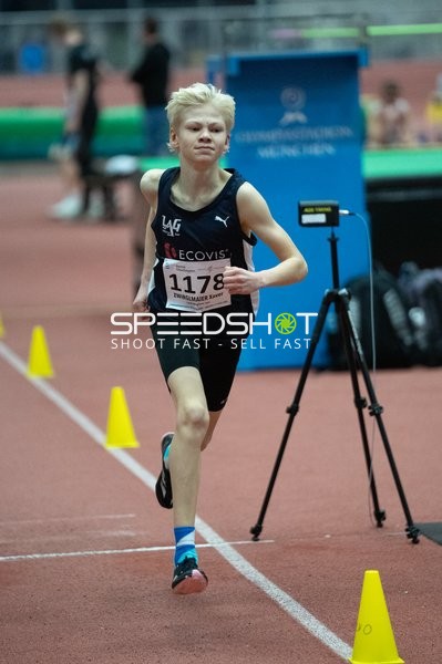 Athlet mit Startnummer 1178 in Aktion