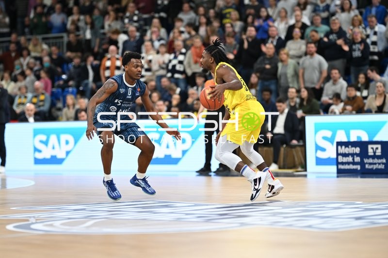 DJ Horne (0; MLP Academics Heidelberg) in Aktion