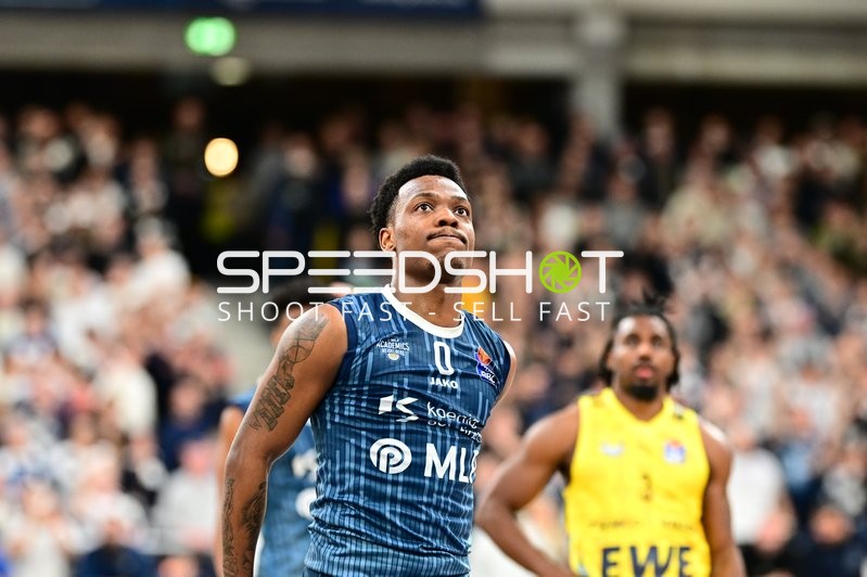 DJ Horne (0; MLP Academics Heidelberg) in Aktion