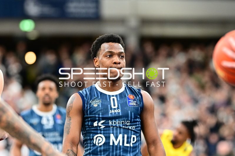 DJ Horne (0; MLP Academics Heidelberg) in Aktion