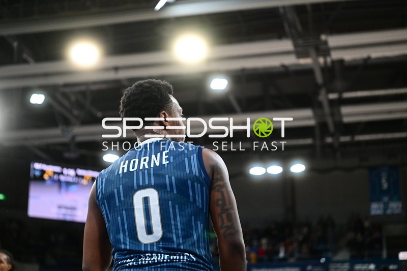 DJ Horne (0; MLP Academics Heidelberg) auf dem Spielfeld