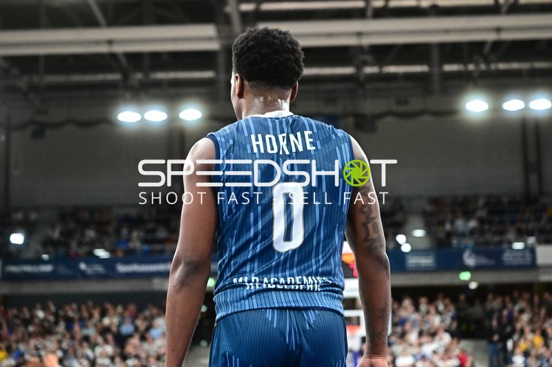 DJ Horne (0; MLP Academics Heidelberg) auf dem Spielfeld