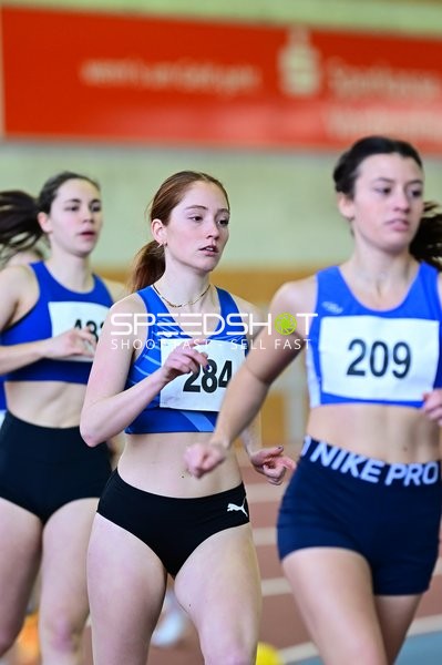 Leichtathletik: Müller Annika (483; LG Rülzheim) und 209; LG Rülzheim in Aktion