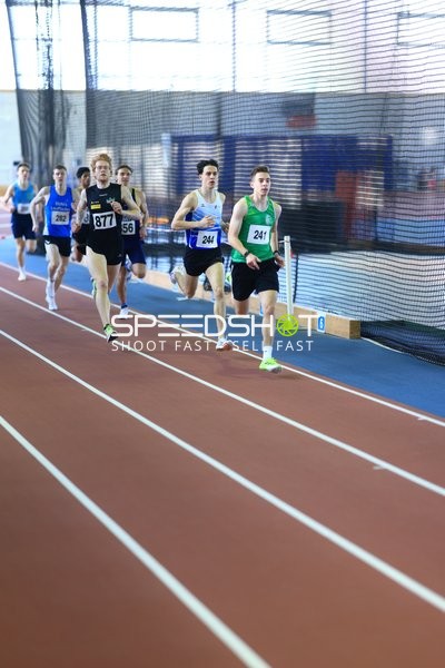Läufer auf der Bahn