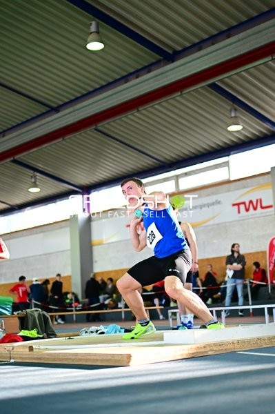 Kugelstoßer 228; USC Mainz in Aktion