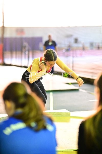 Schmitz Mia Louisa (399; USC Mainz) beim Kugelstoßen