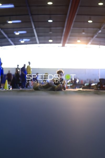 Weitsprung-Landung von Marie Sophie STREICHSBIER (123; LG Region Karlsruhe)