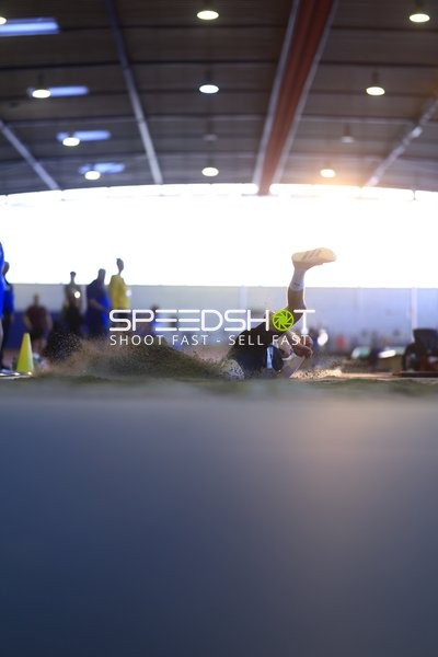 Weitsprung-Landung von Zavala Renzo (394; USC Mainz)