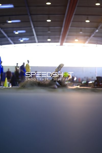 Weitsprung-Landung von 247; USC Mainz