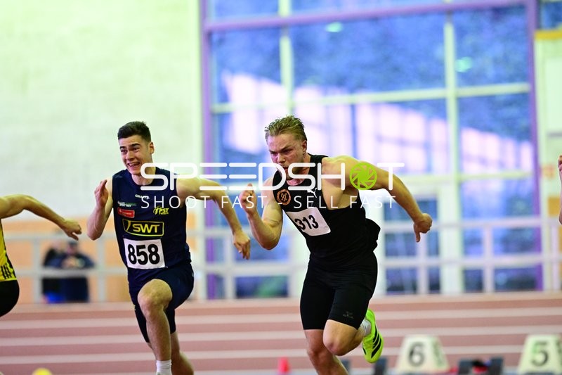 Sprintduell zwischen 313; Post-Sportverein Trier und Leitz Florian (858; Post-Sportverein Trier)