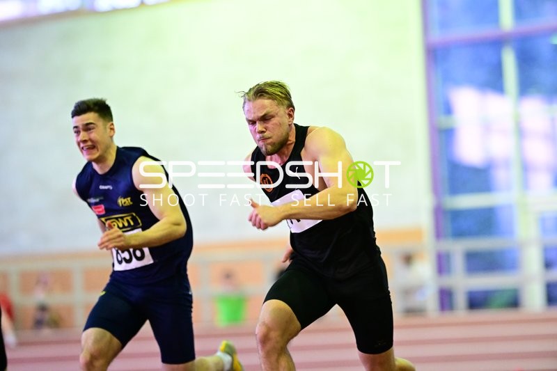 Sprintduell Hohmann Tobias (313; SSC Koblenz-Karthause) gegen Leitz Florian (858; Post-Sportverein Trier)