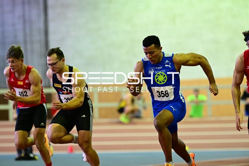 Sprintstart mit 358; USC Mainz