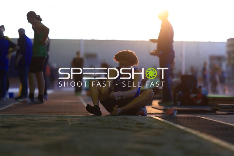 Athlet Jacques LABROUE (108; LG Region Karlsruhe) beim Weitsprung