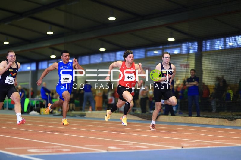 Sprintduell bei Rheinland-Pfalz Hallenmeisterschaften