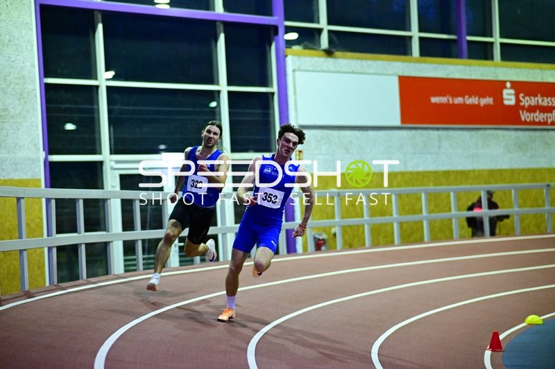 Sprintduell zwischen 320; Post-Sportverein Trier und 353; Post-Sportverein Trier