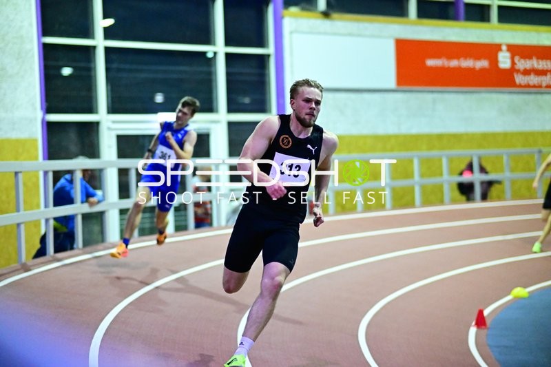 Hohmann Tobias (313; SSC Koblenz-Karthause) sprintet in Ludwigshafen