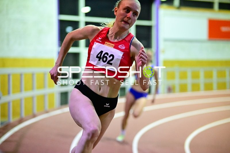 Kupser Leonie (462; LG Rhein-Wied) sprintet in Ludwigshafen