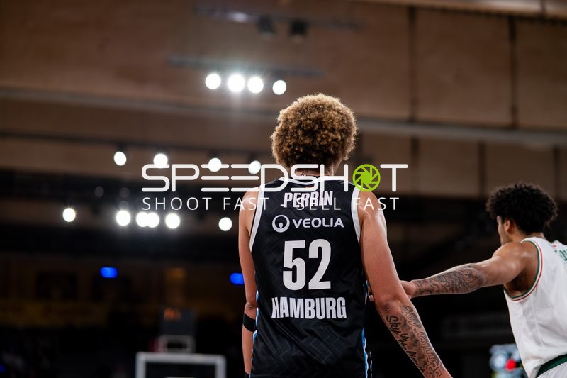 Zacharie Perrin (52; Veolia Towers Hamburg) auf dem Spielfeld