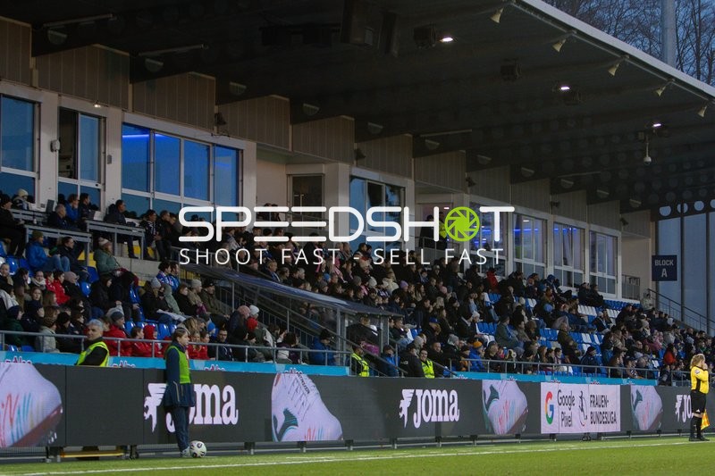 Zuschauer im Stadion