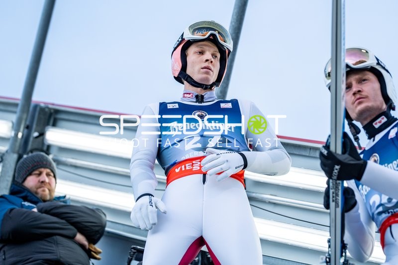 Startnummer 27 bei Skiflug-WM Oberstdorf