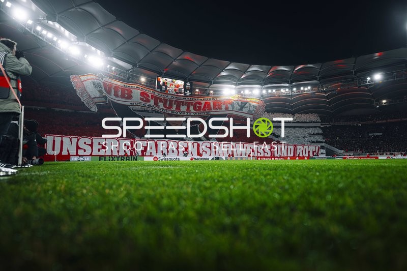 Choreografie der VfB Stuttgart Fans