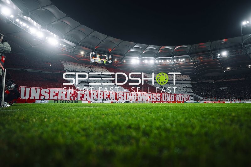 Fan-Choreografie in Stuttgart