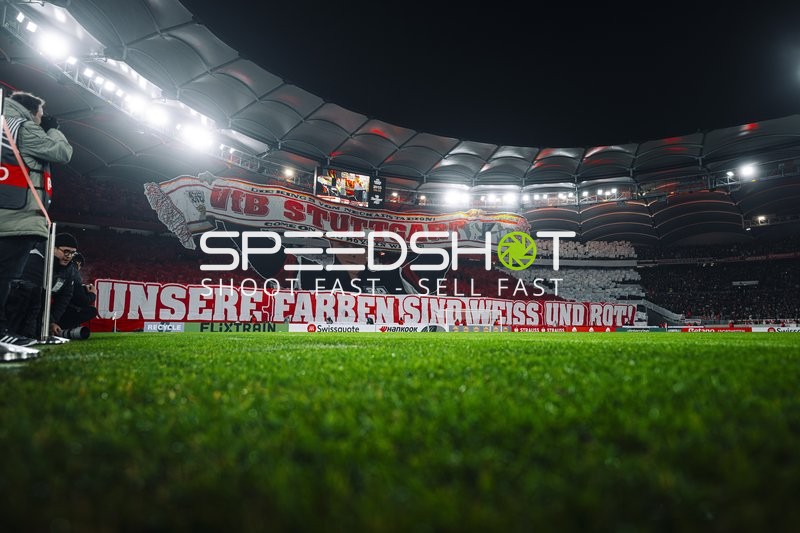 Choreografie der VfB Stuttgart Fans