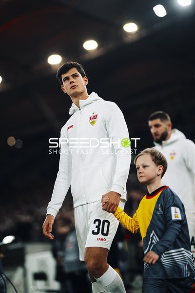 Spieler der VfB Stuttgart in Aktion