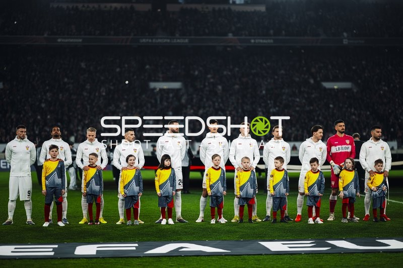 Spieler von VfB Stuttgart in Aufstellung