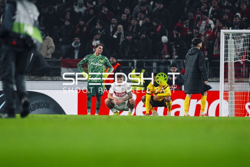 Spieler nach Spielende