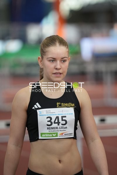 Bayrische Meisterschaft Leichtathletik 31.01.2026