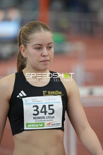 Bayrische Meisterschaft Leichtathletik 31.01.2026