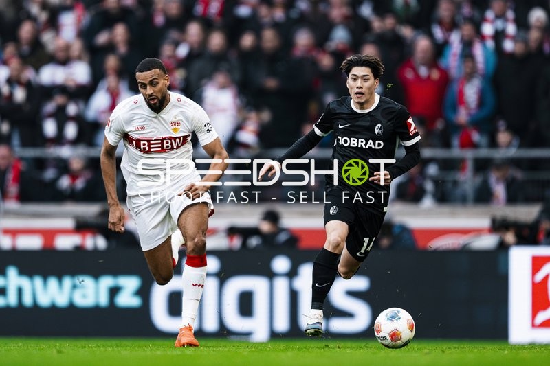 Laufduell um den Ball